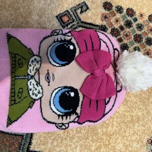 LOL Surprise Pink Slippers with Bow